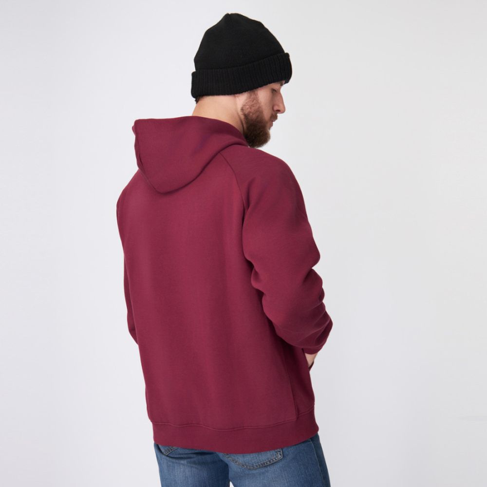 Толстовка Alaskan Promo Hoodie бордо  M