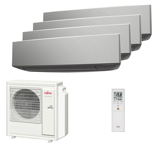 Мультисплит система на 4 комнаты Fujitsu ASYG07KETA-B x 4 / AOYG30KBTA4