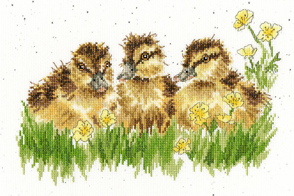 Набор для вышивания нитками Bothy Threads, Buttercup (Лютики), 30х20 см Набор для вышивания нитками Bothy Threads, Buttercup (Лютики), 30х20 см