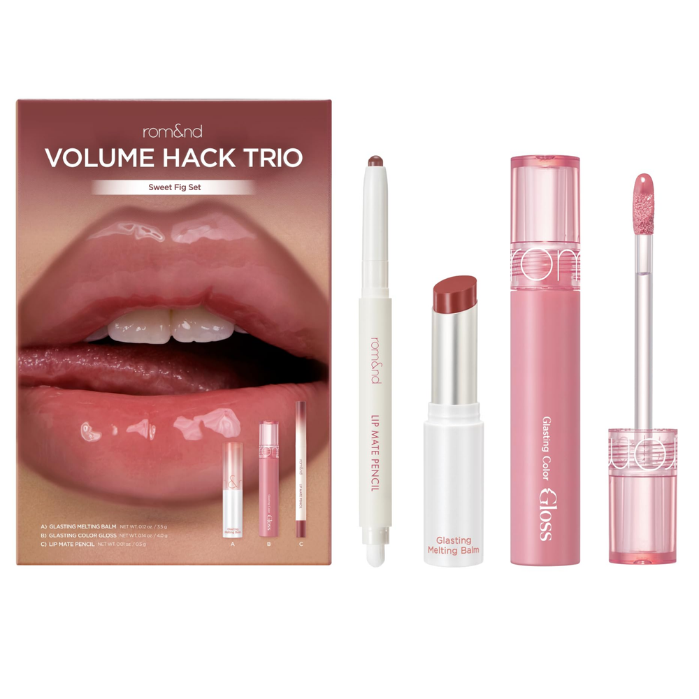 Romand Volume Hack Trio Sweet Fig Set