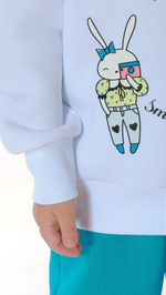 Комплект трикотажный с начесом для девочки 2-8 лет Fleur de Vie