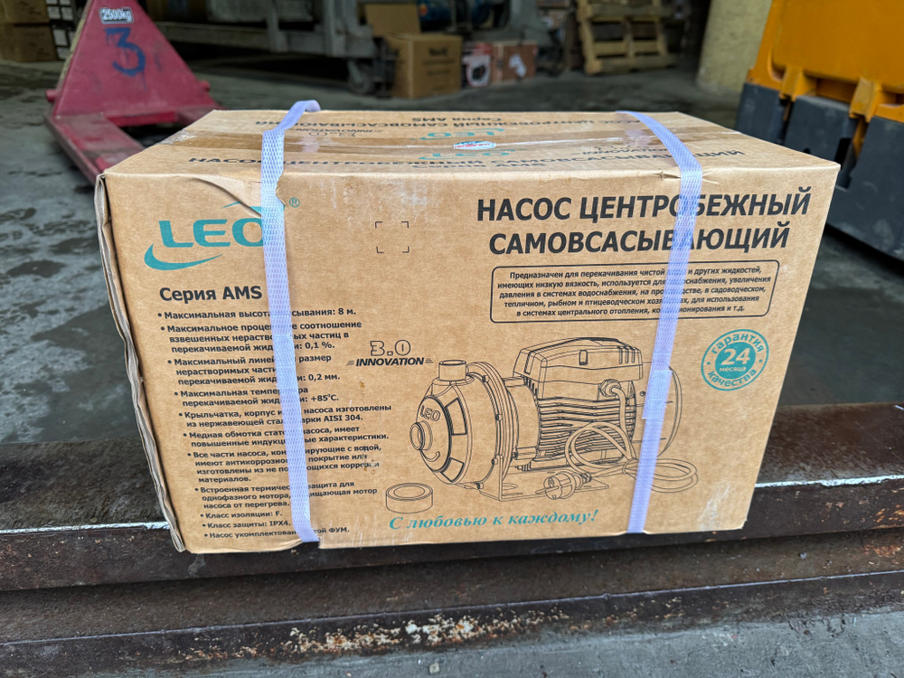 Одноступенчатый насос LEO модель AMSm120/1.1
