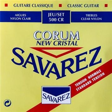 Струны для классической гитары Savarez 500CR New Cristal Corum