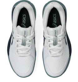 Детские теннисные кроссовки Asics Gel-Resolution X GS Clay - white/midnight