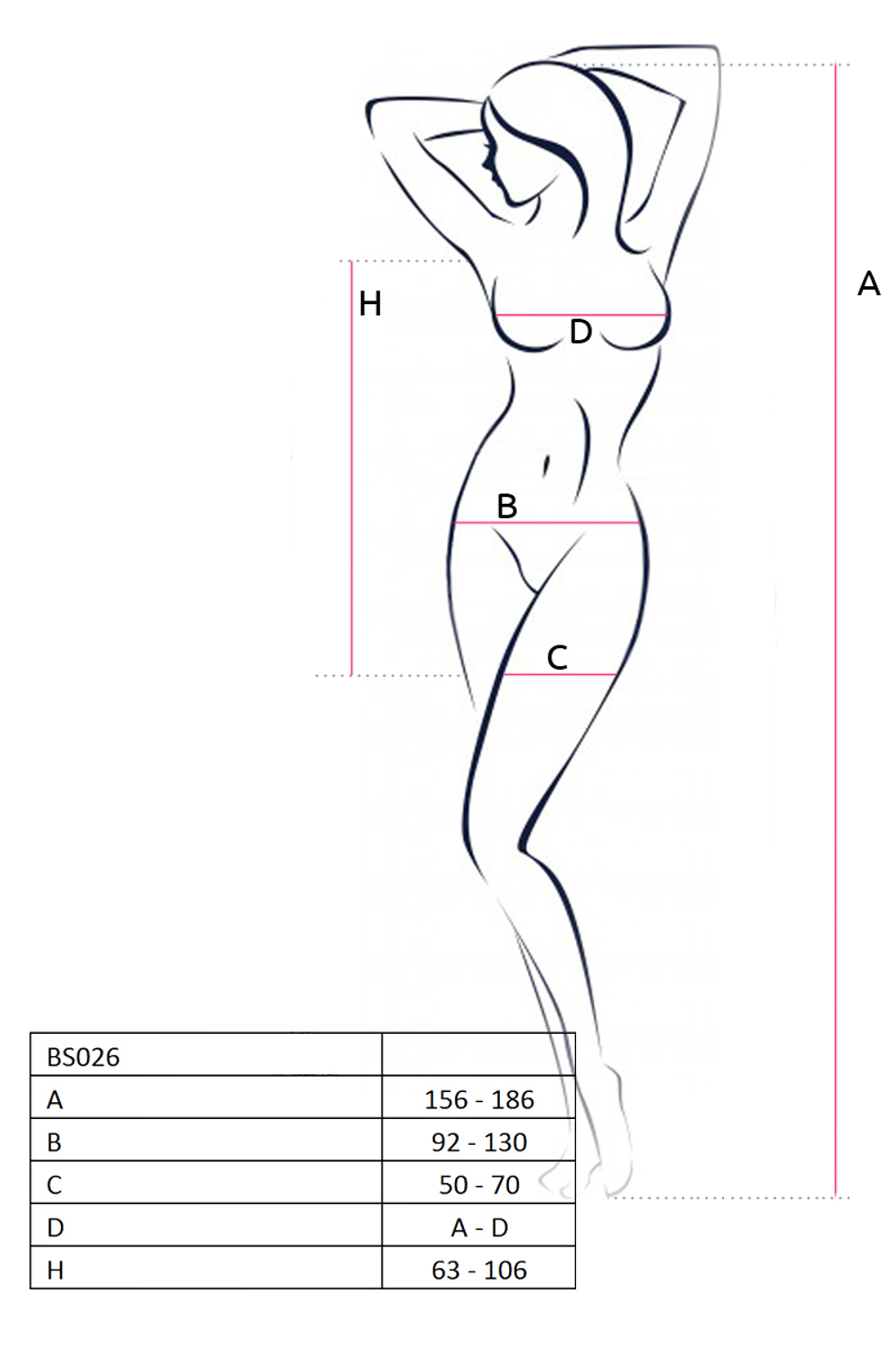 Платье-сетка Passion Erotic Line, черное, OS