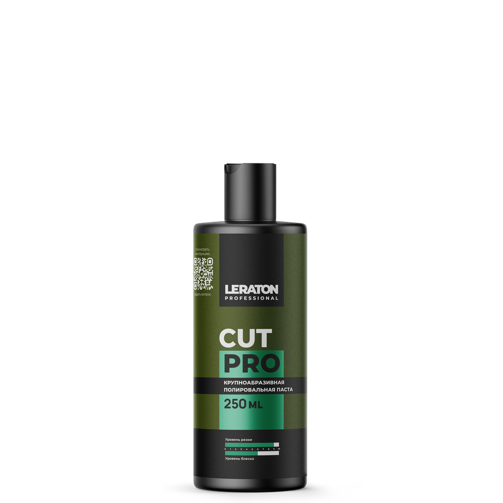 LERATON PROFESSIONAL Cut PRO Крупноабразивная полировальная паста 250 мл
