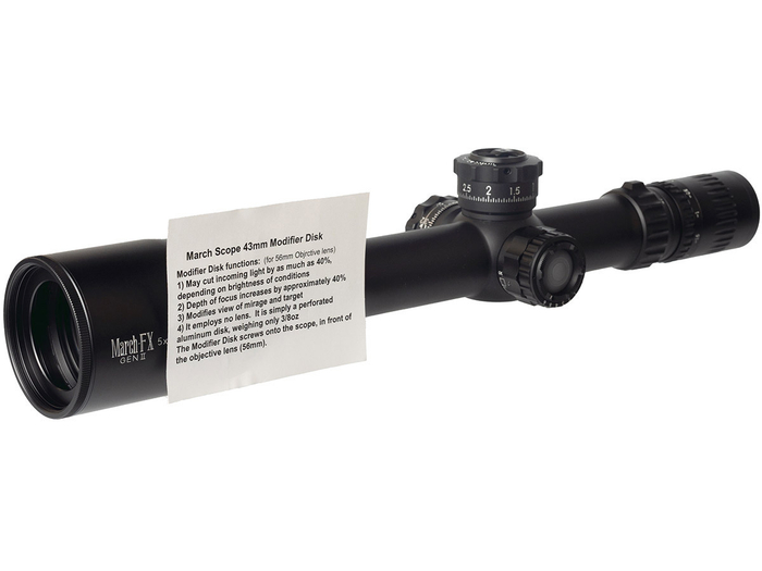 Прицел March-FX 5-40x56 Gen II FML-PDKI FFP, подсветка (D40V56FIML_G2 FML-PDKI)