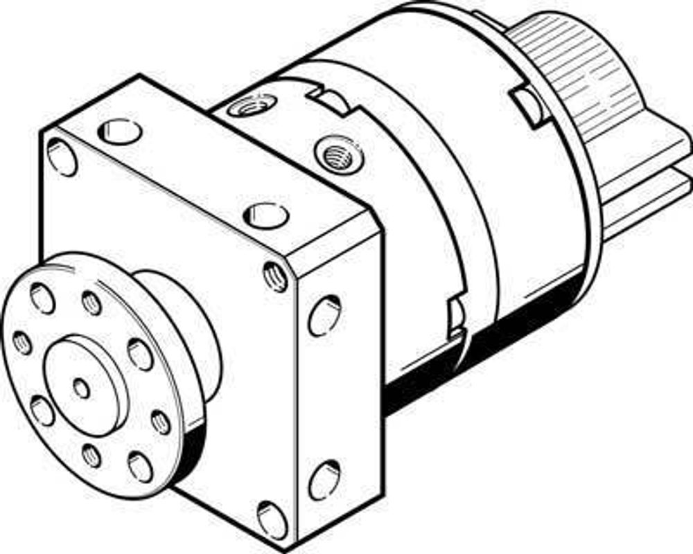 DSM-8-180-P-A-FF-FW Неполноповоротный привод