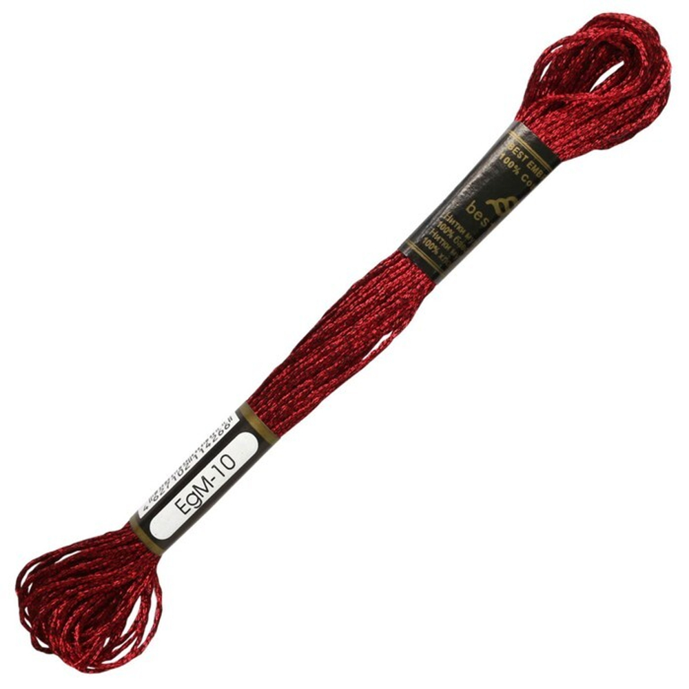 Мулине металлизированное, 'Bestex', 8м, (EG-M10)