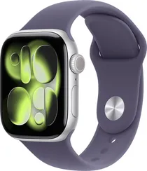 Умные часы Apple Watch Series 11 46 мм Aluminum Серебристый Sport Band Туман
