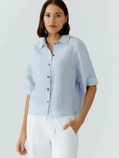 Oui Льняная блузка