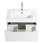 Тумба подвесная с раковиной BelBagno ETNA39-500/390-2C-SO-BL-P + BB500/390ETL