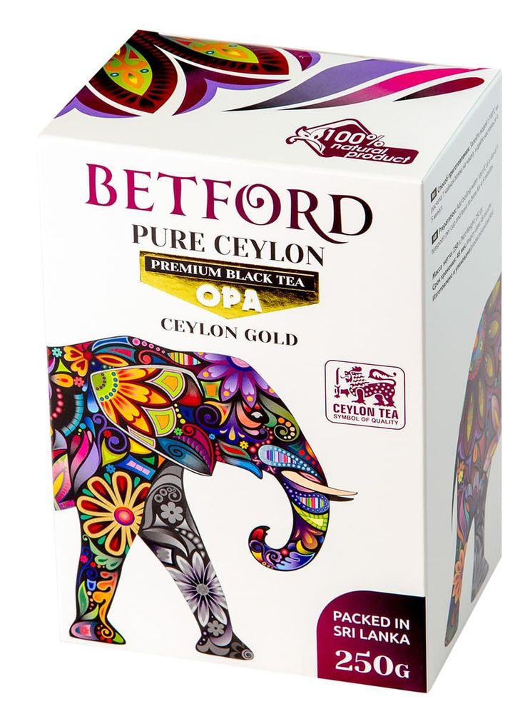Чай черный Betford крупнолистовой OPA 250 г