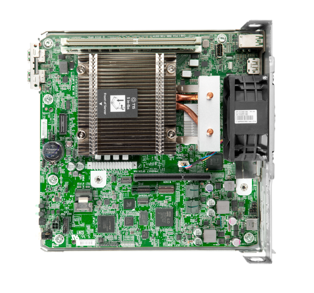 Микро сервер - HP Enterprise ProLiant MicroServer Gen10 Plus, МикроСервер, 4x 3.5“, 1x Xeon[E-2224] 4 Cores, 16Gb, P18584-001