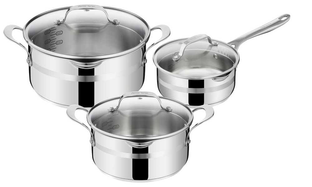 Набор посуды Tefal Jamie Oliver Cook Smart 6 предметов E311S674