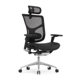 Кресло EXPERT 2 STAR ERGO HSTM 01 NEW, 3D пояснич валик, подлокот 6D(360), подголовн 5D, цвет черн,)