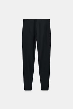 ZARA ЭЛАСТИЧНЫЕ ЛЕГИНСЫ, ЧЕРНЫЙ