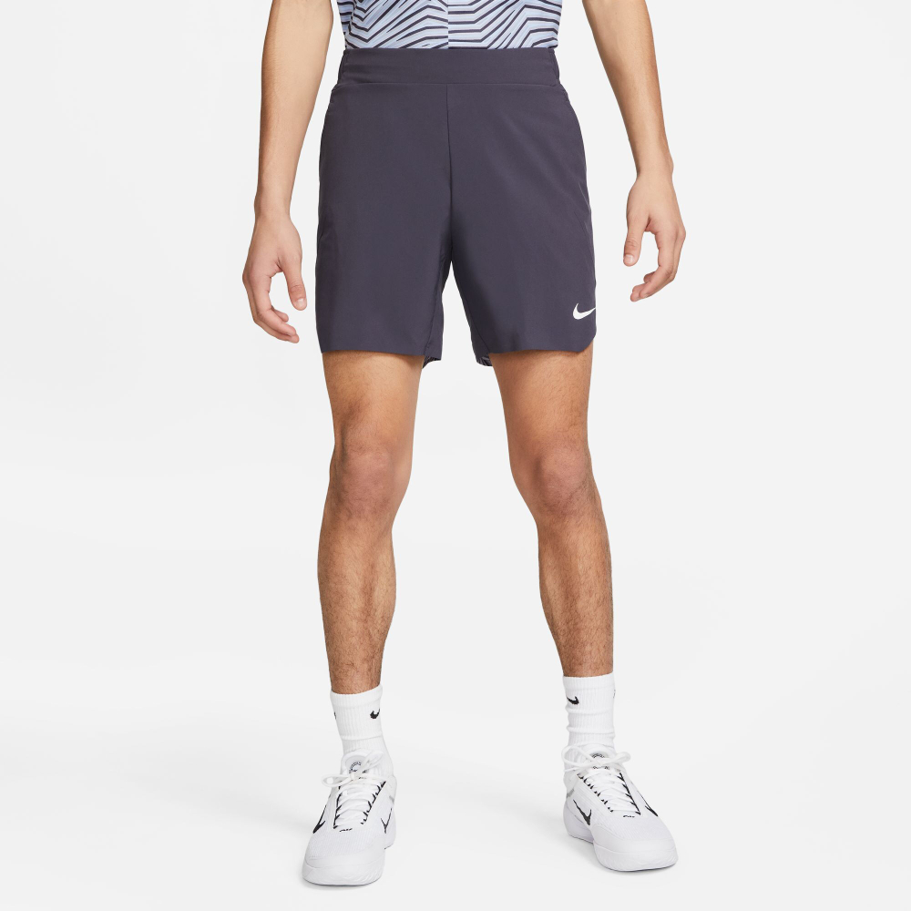 Мужские теннисные шорты Nike Dri-Fit Court Slam RG Shorts Men - Grey, Lilac