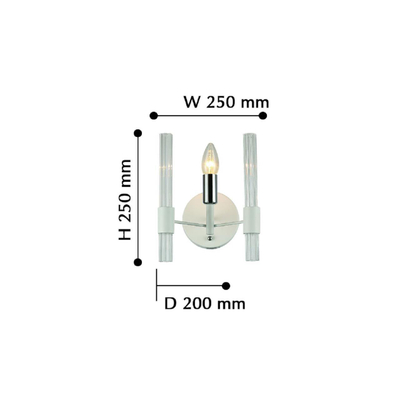 Бра Supreme 2539-1W, 1*E14*40W. ТМ F-Promo