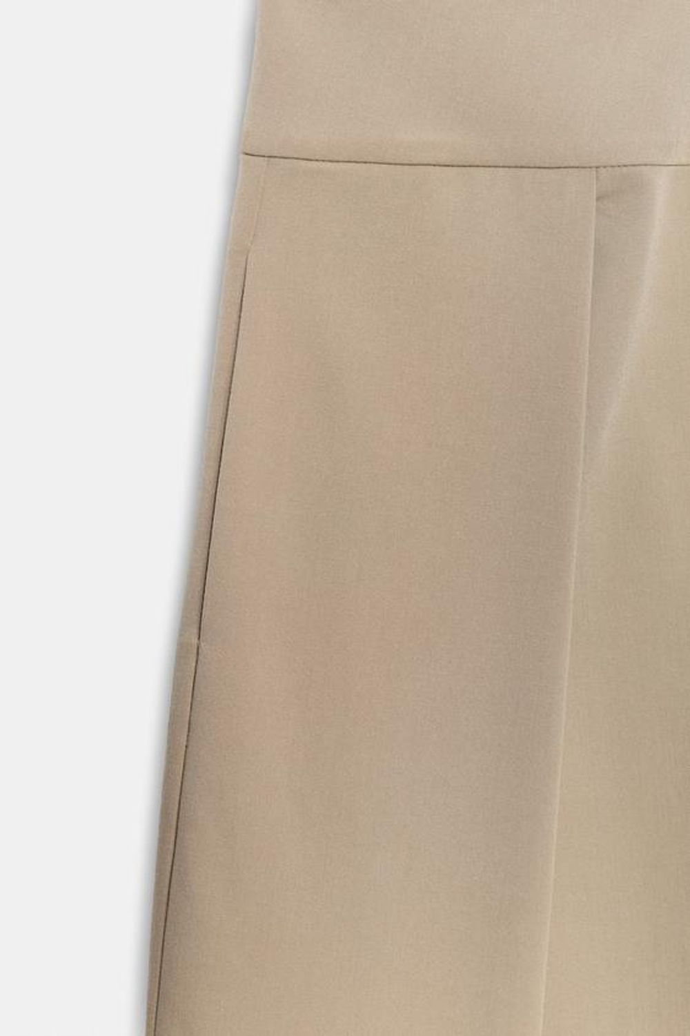 ZARA БРЮКИ BALLOON С ЗАЩИПАМИ, СВЕТЛЫЙ ЖЕЛТО-КОРИЧНЕВЫЙ