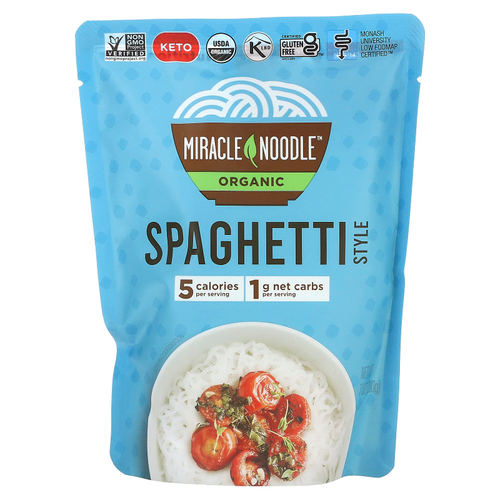 Miracle Noodle, Органические спагетти, 200 г (7 унций)