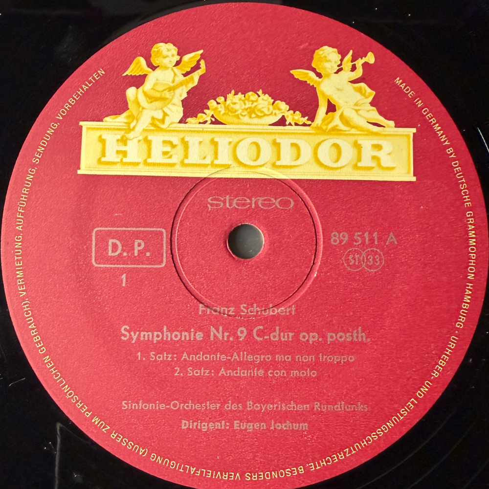 Шуберт - Симфония № 9 (Германия 1966г.)