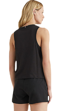 Женский топ теннисный Tommy Hilfiger Performance Mesh Racer Tank - black