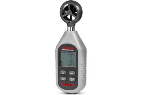 Измеритель анемометр-термометр скорости потока воздуха CROWN CT44098