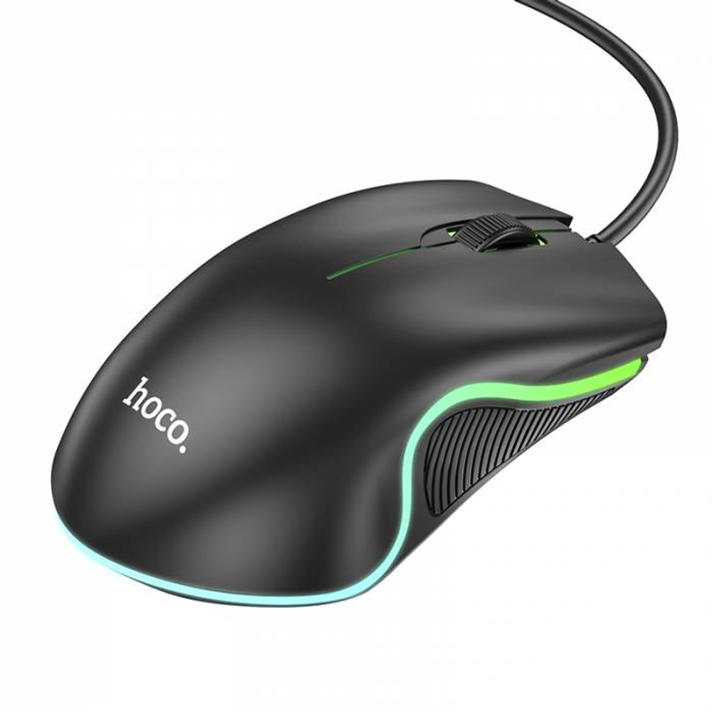 Проводная мышь Hoco GM19 (black)