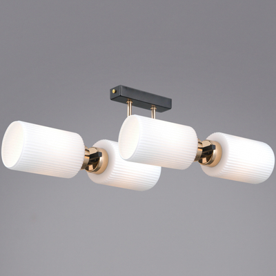 IL0809-4ASQ-25 BK AB NAPLES светильник потолочный ILLUMICO, E27х4