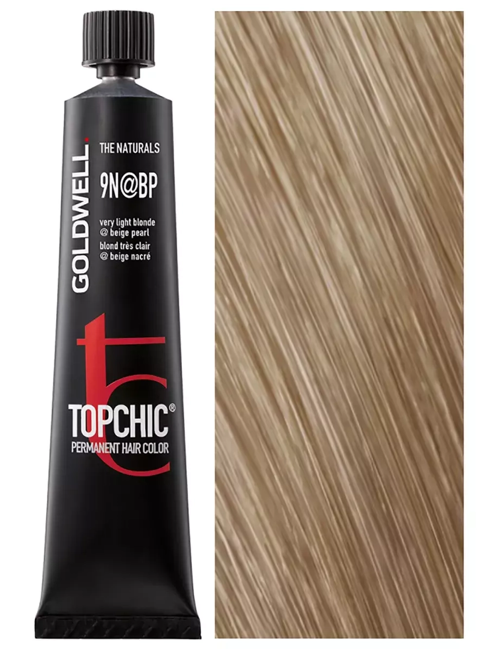 Goldwell Topchic 9N@BP очень светлый блонд с бежево-перламутровым сиянием, 250 мл