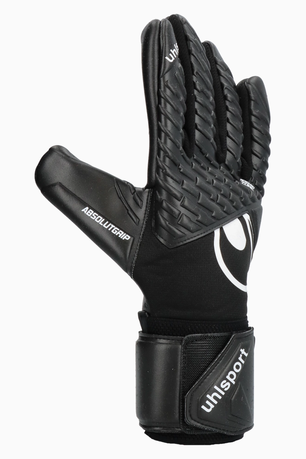 Вратарские перчатки Uhlsport Fangmaschine Comfort Absolutgrip HN - черный