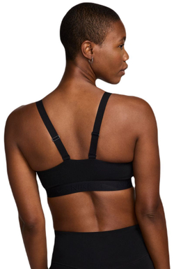 Теннисный бюстгальтер Nike Indy Medium Support Padded Adjustable Sports Bra - black/black - Black