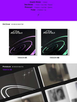 Альбом JIN (BTS) - The Astronaut 2 Version SET