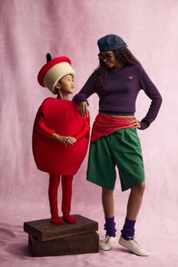 ZARA - FRUIT OF THE LOOM™ ПЛИССИРОВАННЫЕ ШОРТЫ, ЗЕЛЕНЫЙ