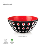 Салатник le murrine, ?25 см, акрил, черный