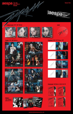 Альбом AESPA - Drama 4th Mini Album SCENE Version 4 Cover SET