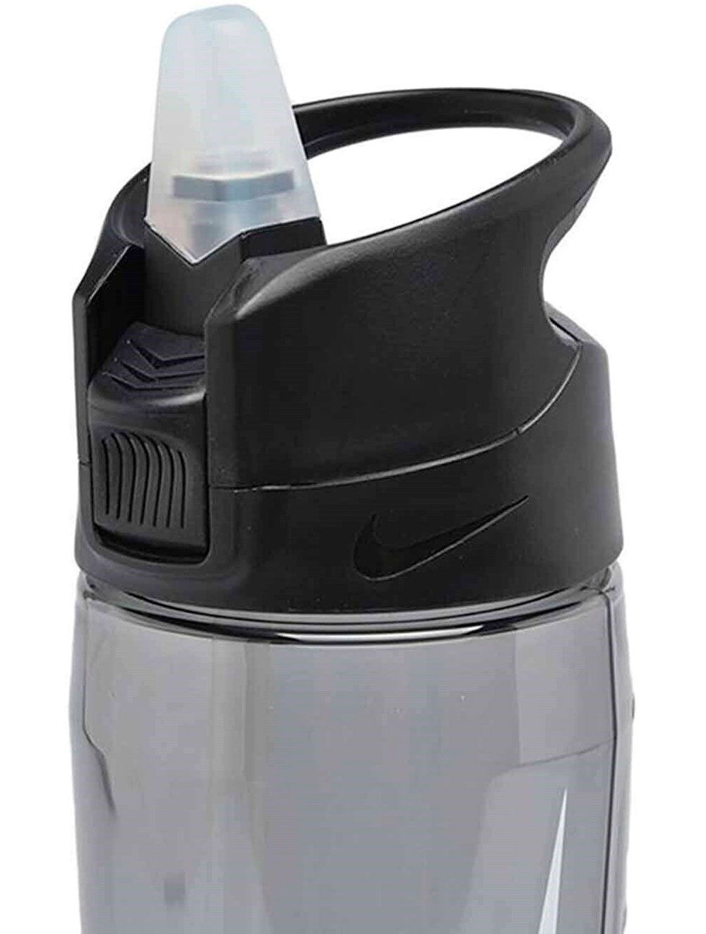 Бутылка для воды Nike TR Hypercharge Straw 24 OZ, черный, белый, 710 мл, N.000.3184.028.24