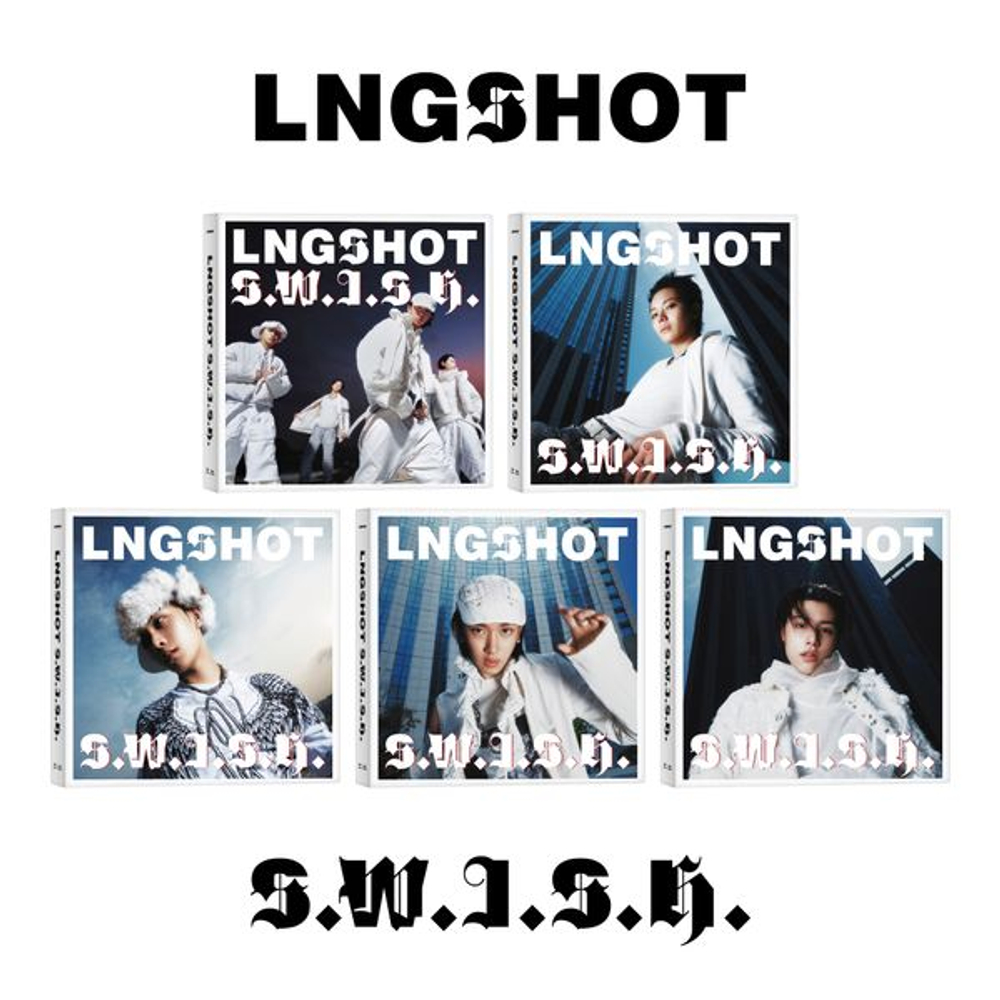 Альбом LNGSHOT EP [S.W.I.S.H.] (Standard Ver.) - предзаказ от MAKESTAR