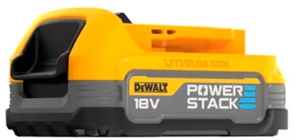 Аккумуляторная батарея DeWalt Powerstack DCBP034-XJ 18В/1.7Ач black-yellow