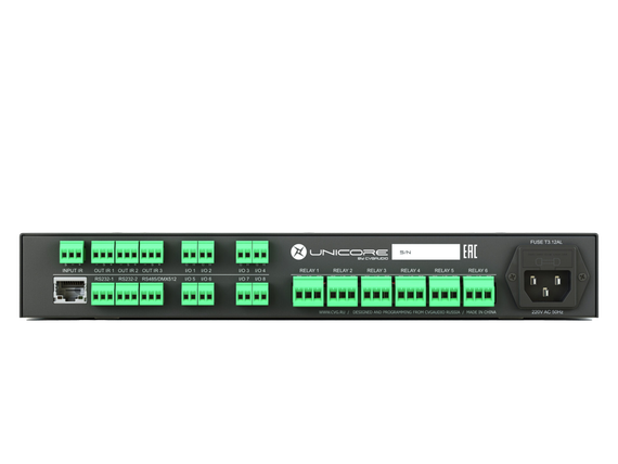 CVGAUDIO UNICORE - свободно программируемый цифровой контроллер комплексного управления мультимедийными и смежными устройствами