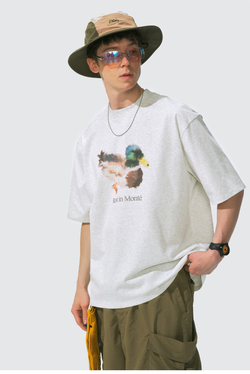 Футболка Nothomme Monterest Duck серый
