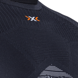 Футболка X-Bionic Energizer 4.0 Shirt Round Neck Lg Sl Men Opal Black/Arctic White