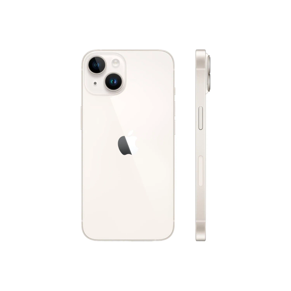 Смартфон Apple iPhone 14 128GB eSIM, Starlight (Белый)