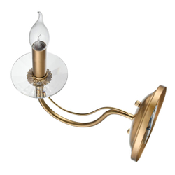 8033/1W CLASSI LN26 080 металл/стекло, медь/прозрачный Бра E14 1*40W 220V INCANTO
