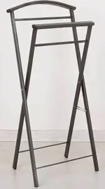 Вешалка костюмная «Контур», цвет графит, 44*31*98см