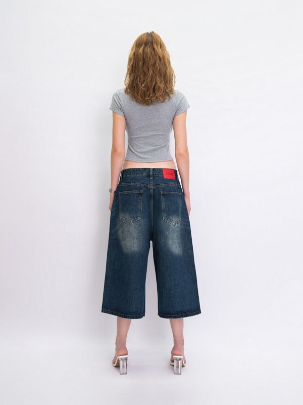 Шорты Denim Rinsed Blue - фото 3