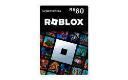 Карта оплаты Roblox 60 BRL Brazil [Цифровая версия] (для ПК, цифровой код доступа)