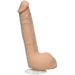 Телесный фаллоимитатор-реалистик Signature Cocks Small Hands со съемной присоской - 23,5 см. (Цвет: телесный)