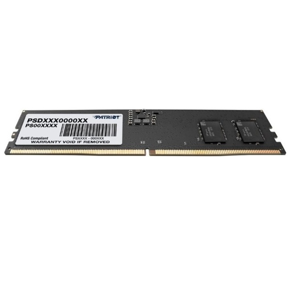 Модуль памяти DIMM DDR5 16Gb, 5600Mhz, Patriot Signature Line (PSD516G560081)